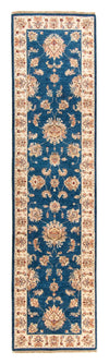 Tapis Ziegler 82x302cm - Tapis oriental - bleu foncé - Tapis de couloir / Bleu foncé / 82 x 302 cm Tapis de couloir