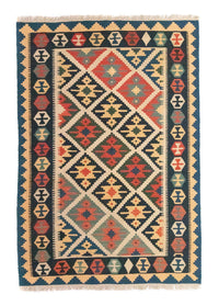 Tapis Kelim - Oriental - 187 x 126 cm - bleu