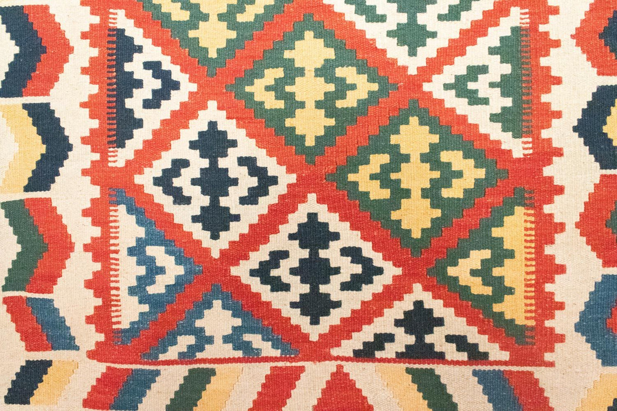 Kelim Teppich - Splash 185 x 125 cm - rot