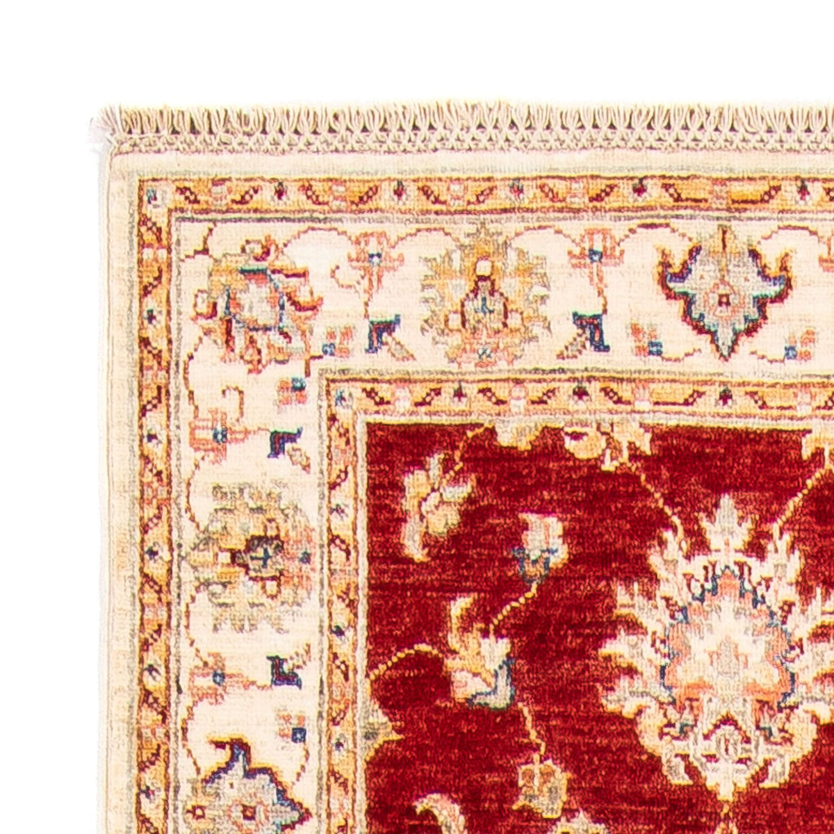 Ziegler Teppich 76x310cm - Orientteppich - dunkelrot