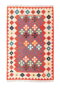 Tapis Kelim - Oriental - 183 x 120 cm - orange