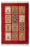 Tapis Bakhtiari Tapis 66x101cm - Tapis oriental - rouge foncé - Rectangle / Rouge foncé / 66 x 101 cm Rectangle