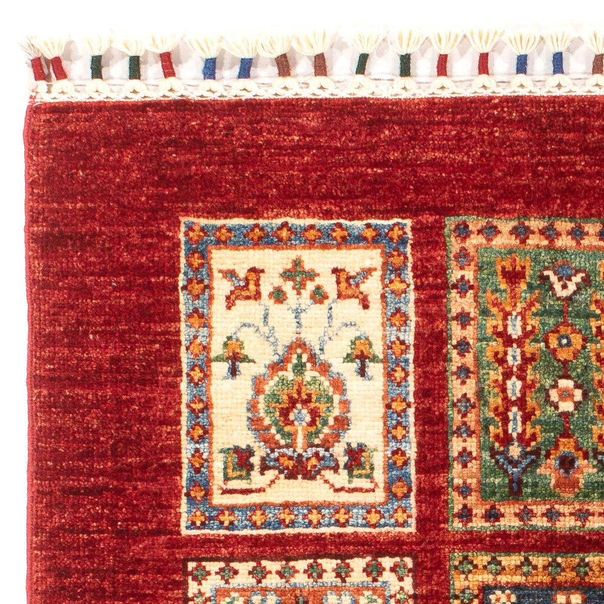 Bakhtiari Tappeto 66x101cm - Tappeto orientale - rosso scuro
