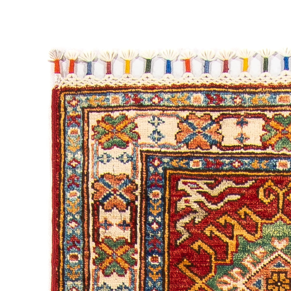 Kazak Tappeto 61x178cm - Tappeto orientale - rosso scuro