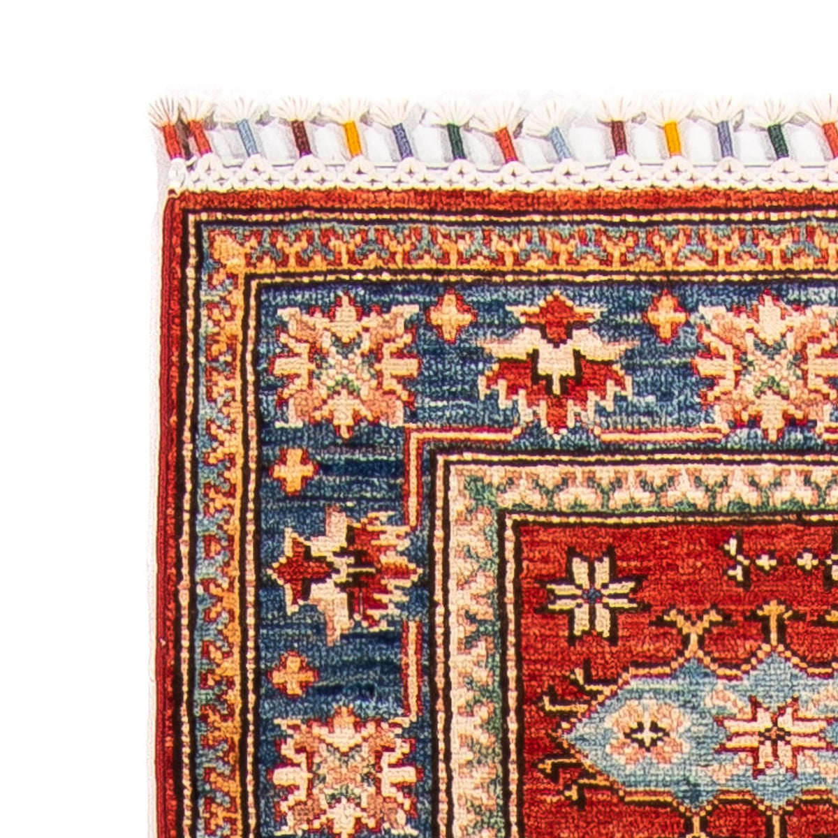 Kazak Teppich 56x173cm - Orientteppich - dunkelrot