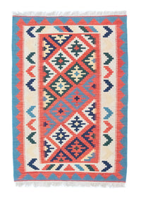 Tappeto Kelim - Orientale - 146 x 102 cm - arancione