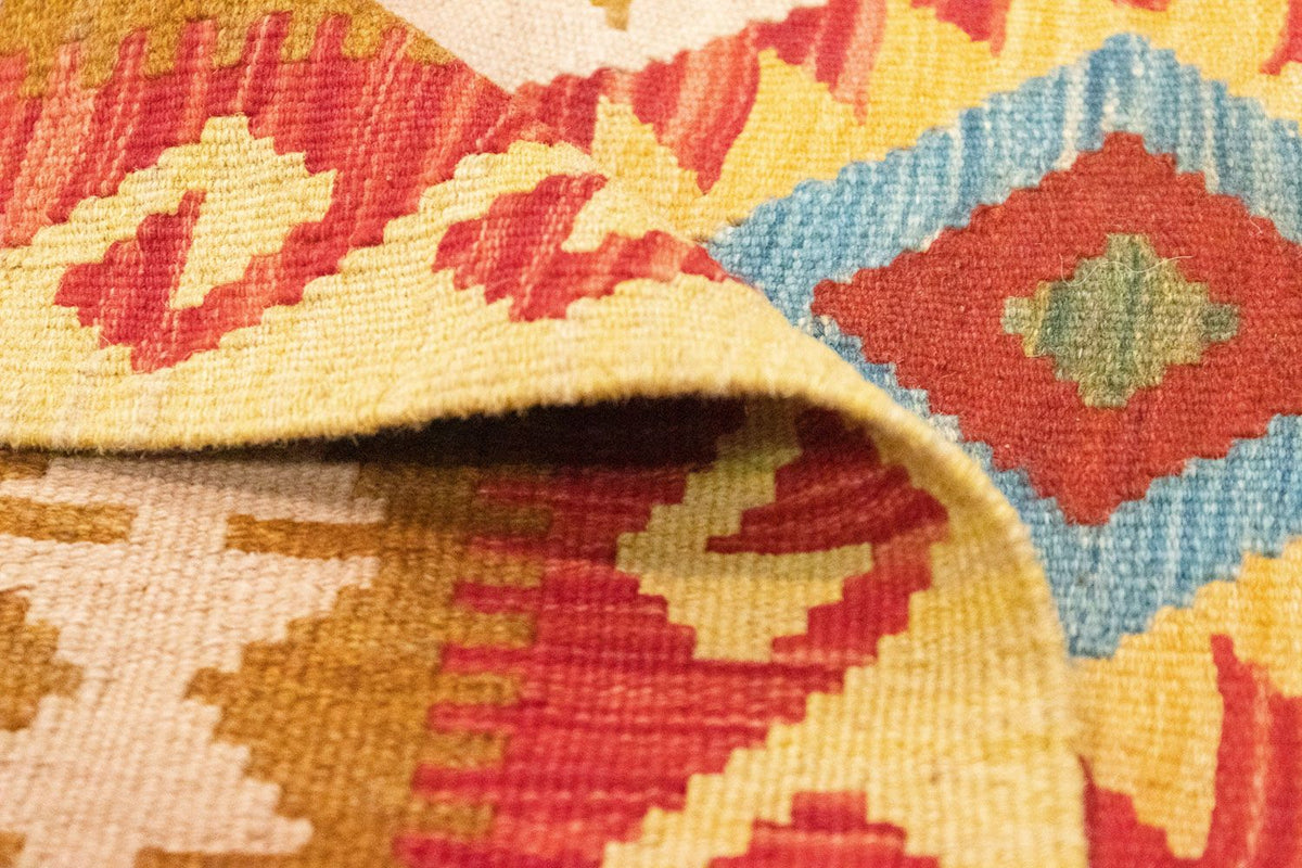 Kelim Teppich - Splash 147 x 105 cm - mehrfarbig