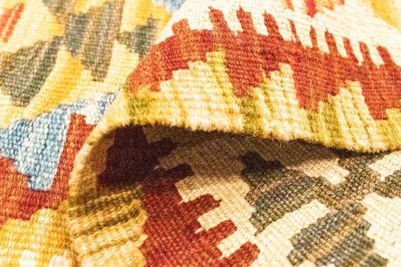 Tappeto Kelim - Orientale - 126 x 80 cm - arancione