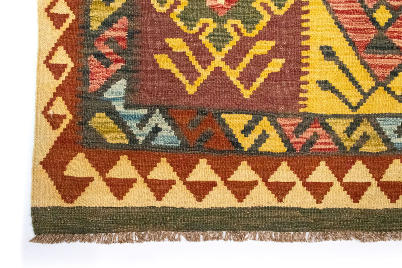 Kilim afghan Tapis 131x88cm