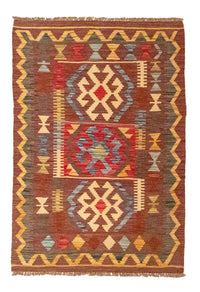 Tapis Kelim - Oriental - 125 x 86 cm - marron