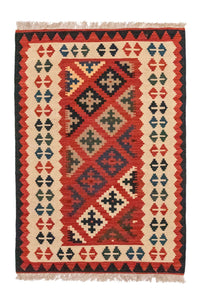 Tapis Kelim - Oriental - 118 x 79 cm - multicolore