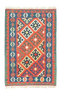 Tapis Kelim - Oriental - 126 x 85 cm - orange