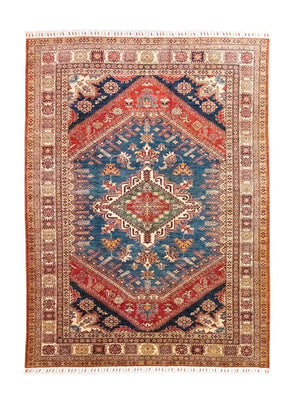 Ziegler Teppich - Kazak 292 x 206 cm - blau