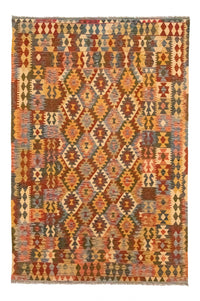 Tapis Kelim - Oriental - 298 x 198 cm - marron