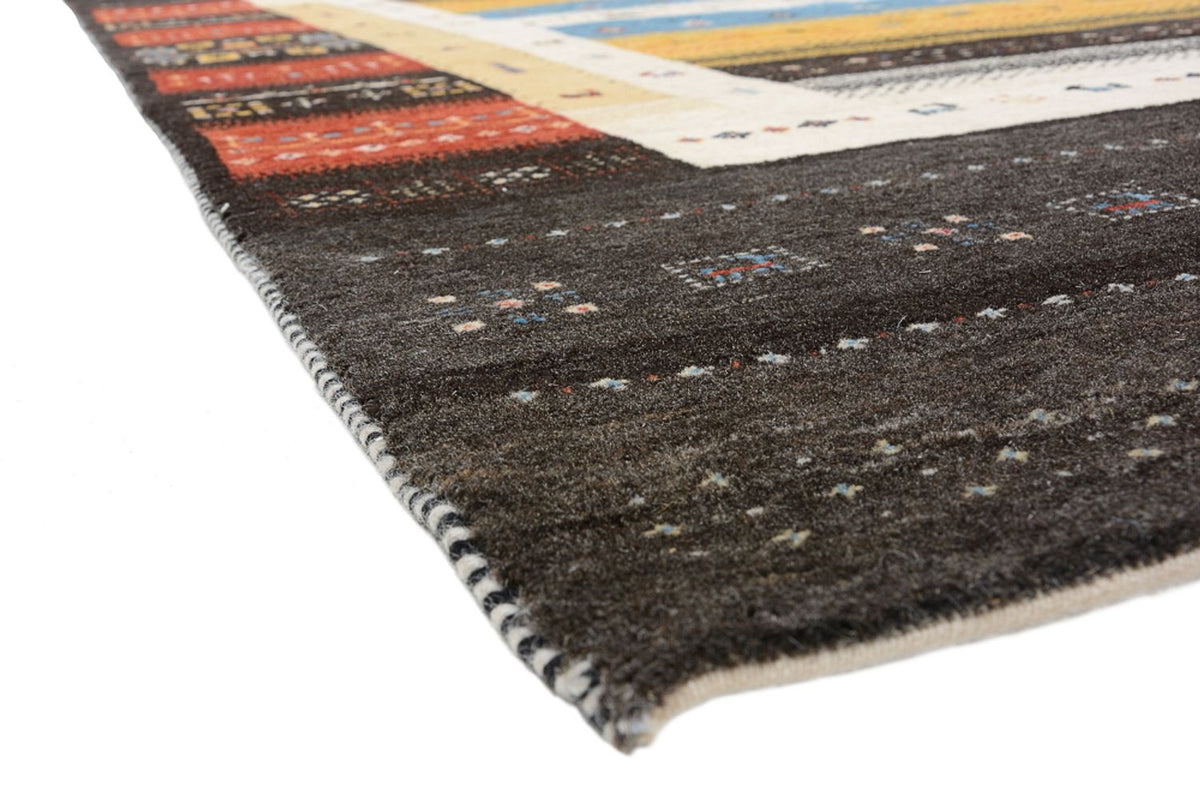 Gabbeh Teppich - Loribaft Indus - 212 x 143 cm - mehrfarbig