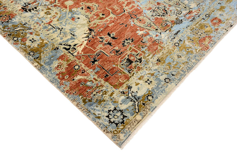 Designer Teppich - 303 x 245 cm - mehrfarbig