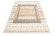 Gabbeh Teppich - Loribaft Indus - 201 x 140 cm - dunkelbeige