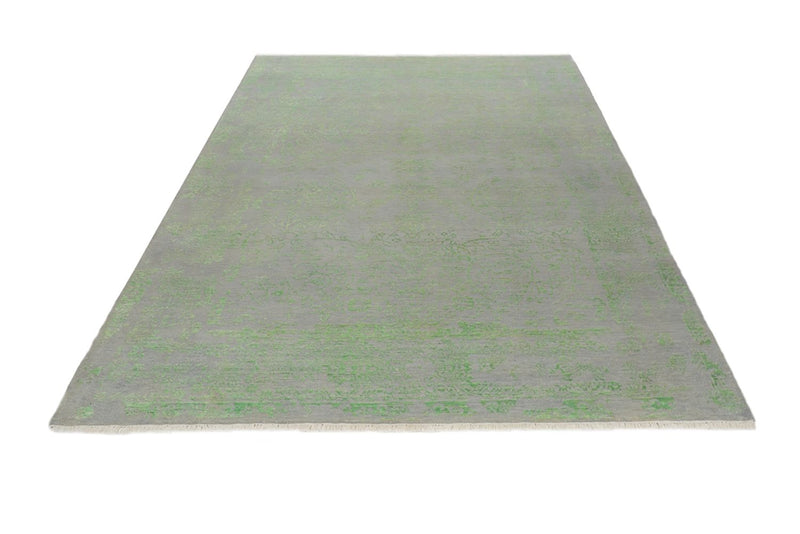 Designer Teppich - 259 x 183 cm - hellgrün