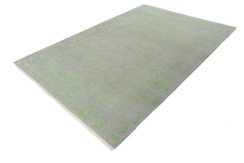 Designer Teppich - 259 x 183 cm - hellgrün