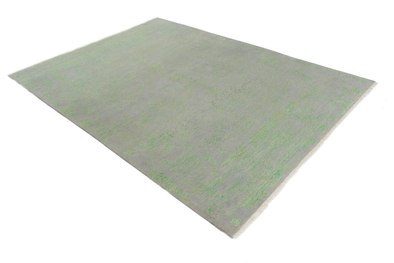 Designer Teppich - 259 x 183 cm - hellgrün