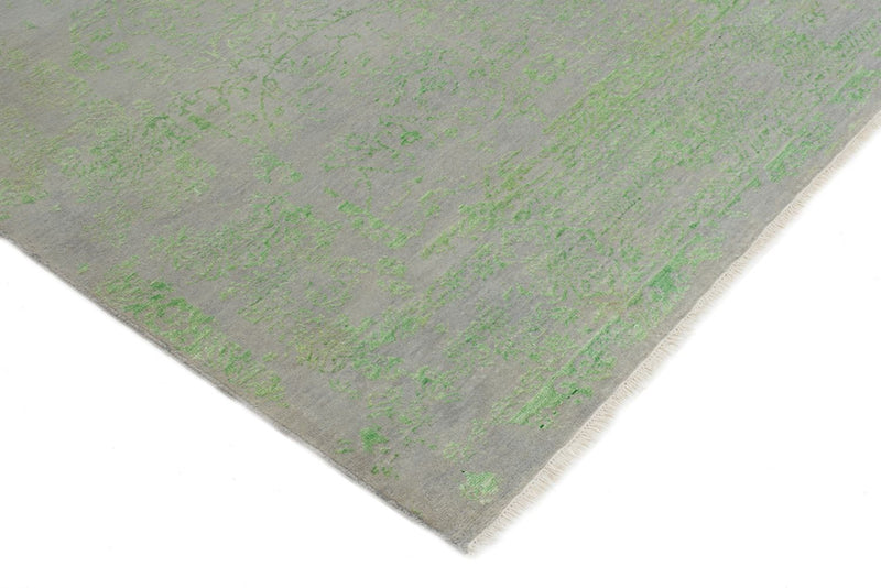 Designer Teppich - 259 x 183 cm - hellgrün