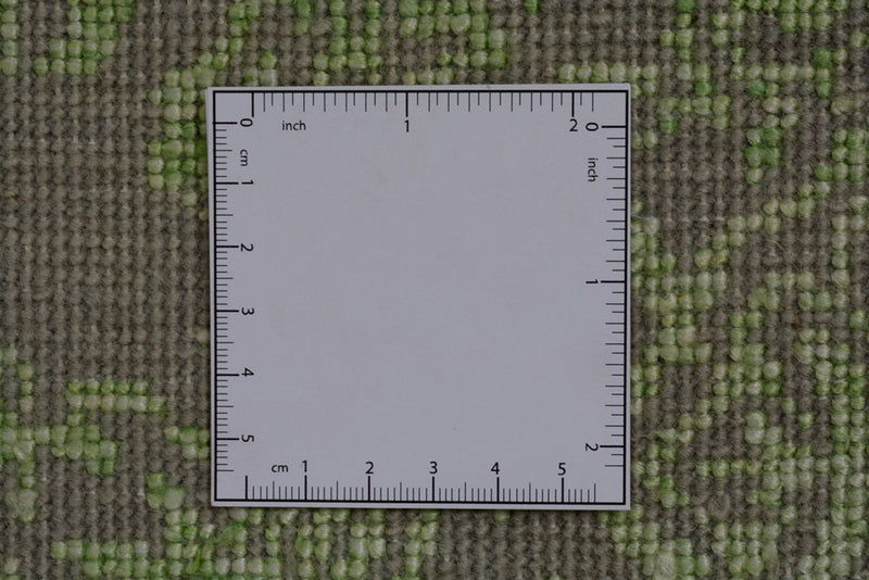 Designer Teppich - 259 x 183 cm - hellgrün