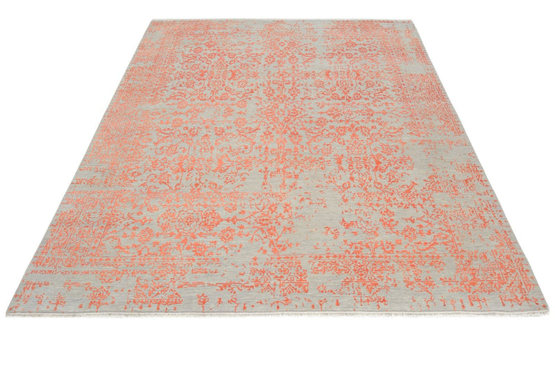 Designer Teppich - 299 x 246 cm - orange