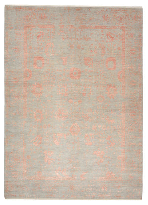 Designer Teppich - 420 x 305 cm - lachs