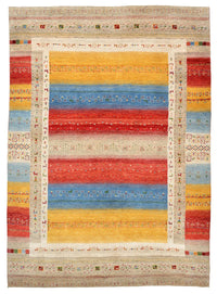 Tappeto Gabbeh - Loribaft Indus - 236 x 173 cm - multicolore