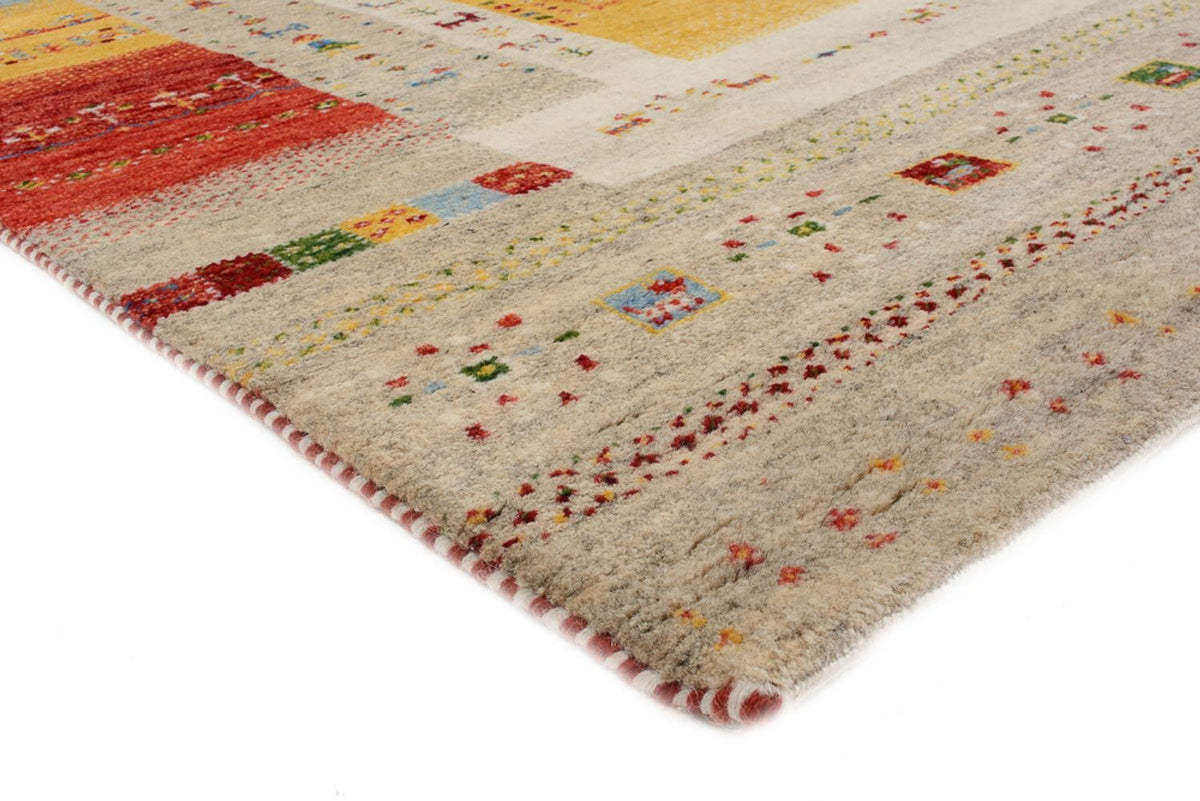 Gabbeh Teppich - Loribaft Indus - 236 x 173 cm - mehrfarbig