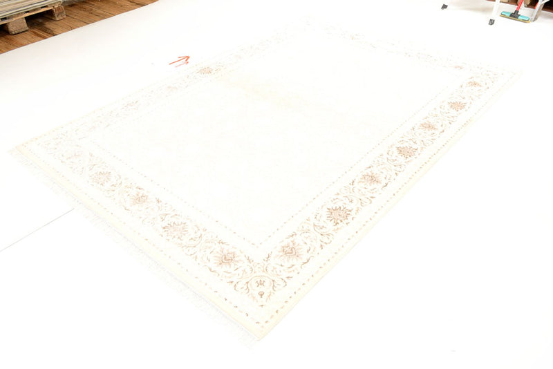Orientteppich - 240 x 176 cm - weiß
