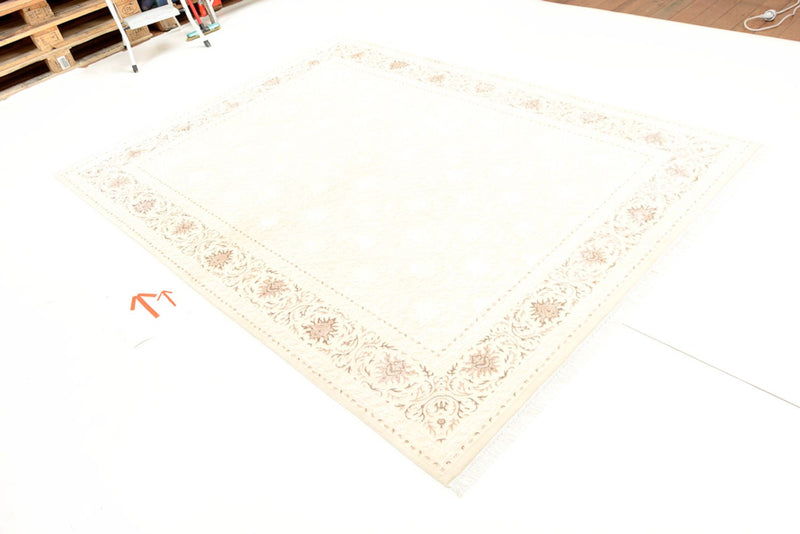 Orientteppich - 240 x 176 cm - weiß