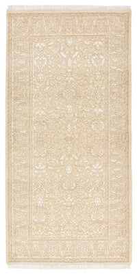 Tapis oriental - 144 x 73 cm - beige clair
