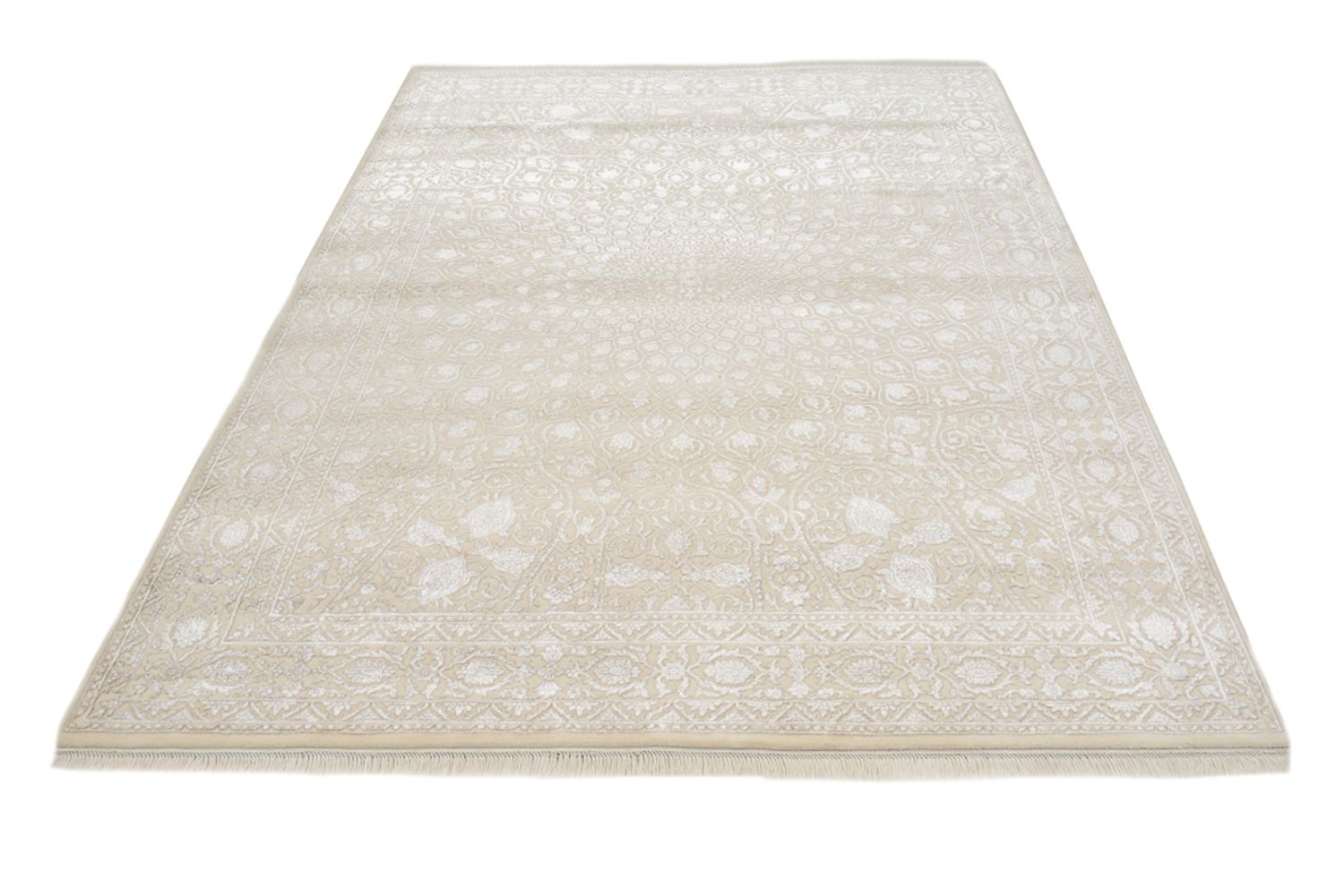 Orientteppich - 241 x 176 cm - creme