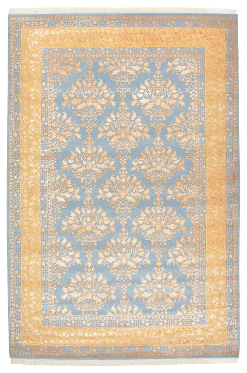Orientteppich - 307 x 206 cm - hellblau