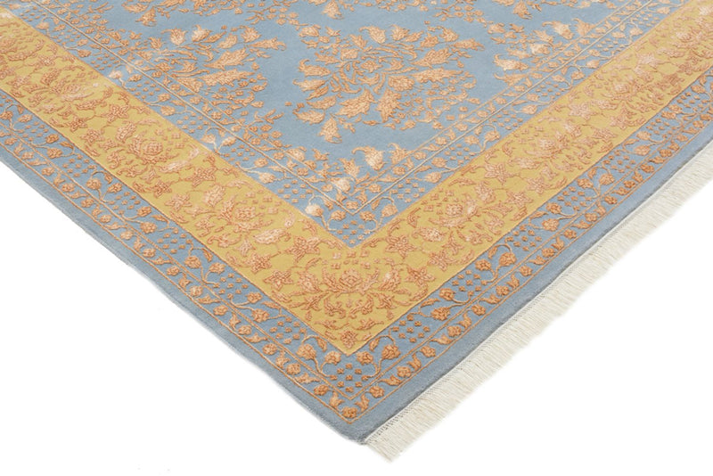 Orientteppich - 307 x 206 cm - hellblau
