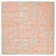 Designer Teppich quadratisch  - 248 x 247 cm - orange