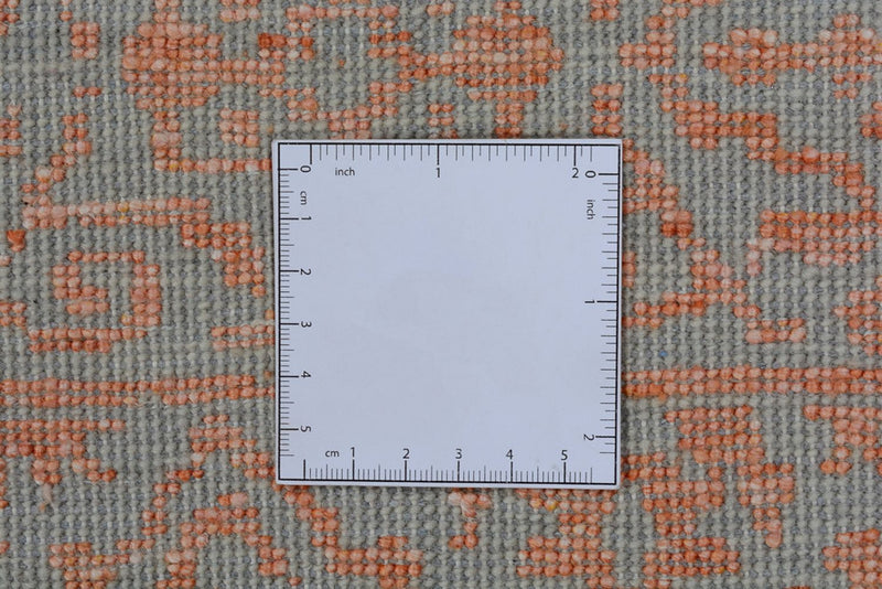 Designer Teppich quadratisch  - 248 x 247 cm - orange