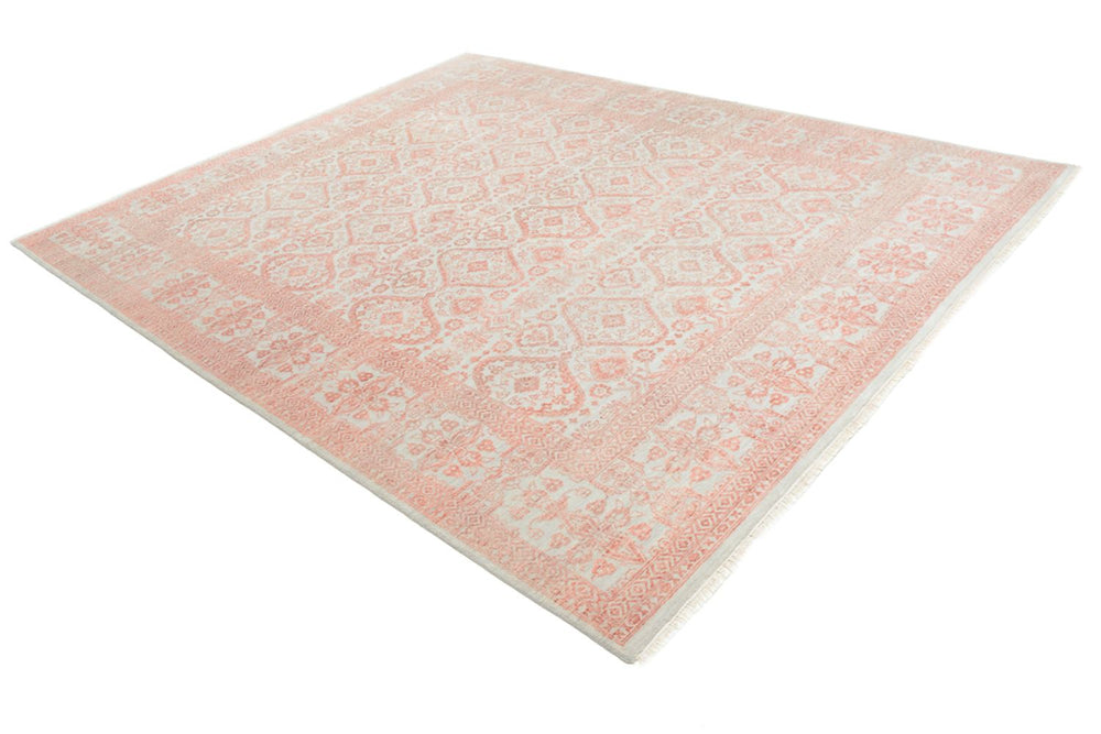 Designer Teppich - 308 x 249 cm - hellrot