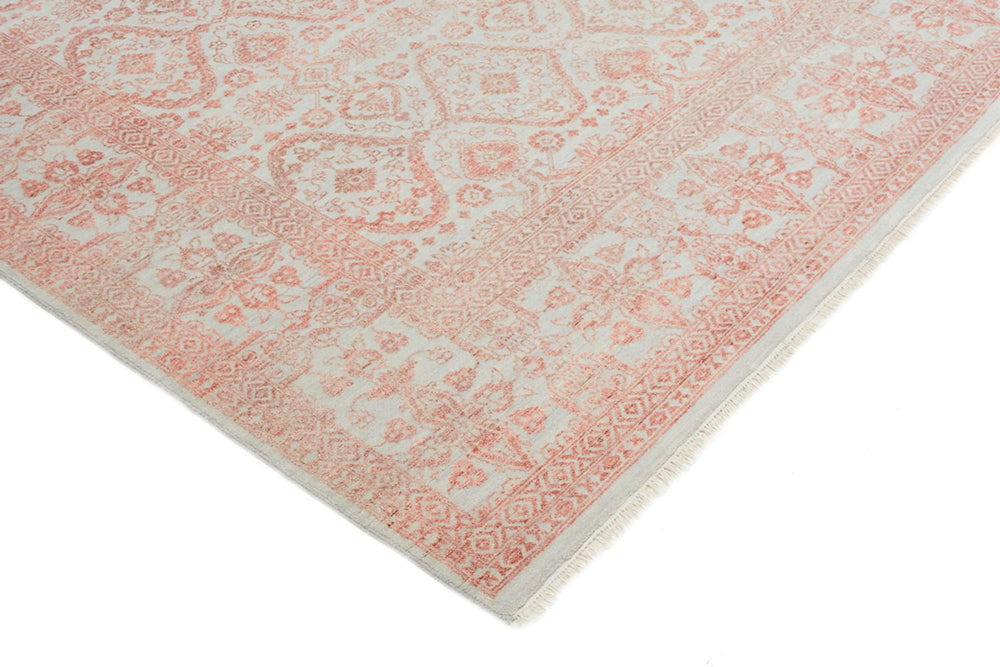 Designer Teppich - 308 x 249 cm - hellrot
