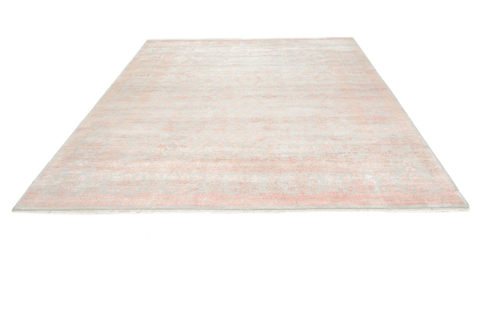 Designer Teppich - 308 x 249 cm - hellrot