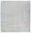 Designer Teppich - 289 x 274 cm - hellblau
