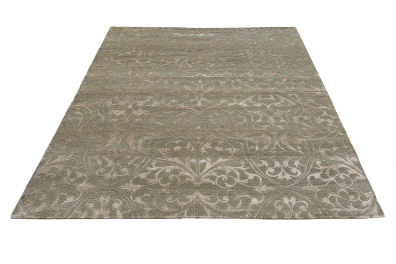 Designer Teppich - 288 x 242 cm - hellgrau