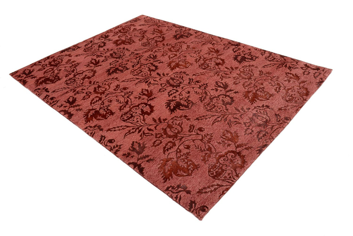 Designer Teppich - 238 x 171 cm - rot