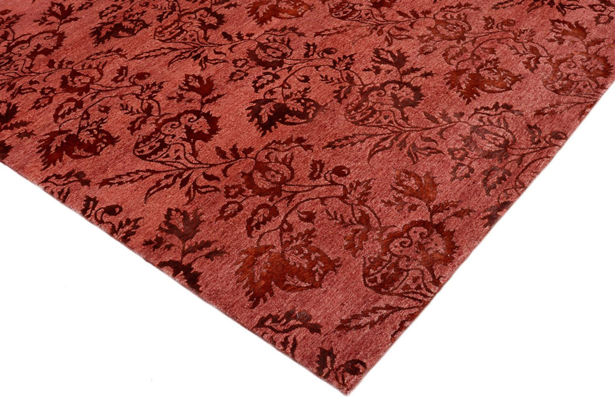 Designer Teppich - 238 x 171 cm - rot