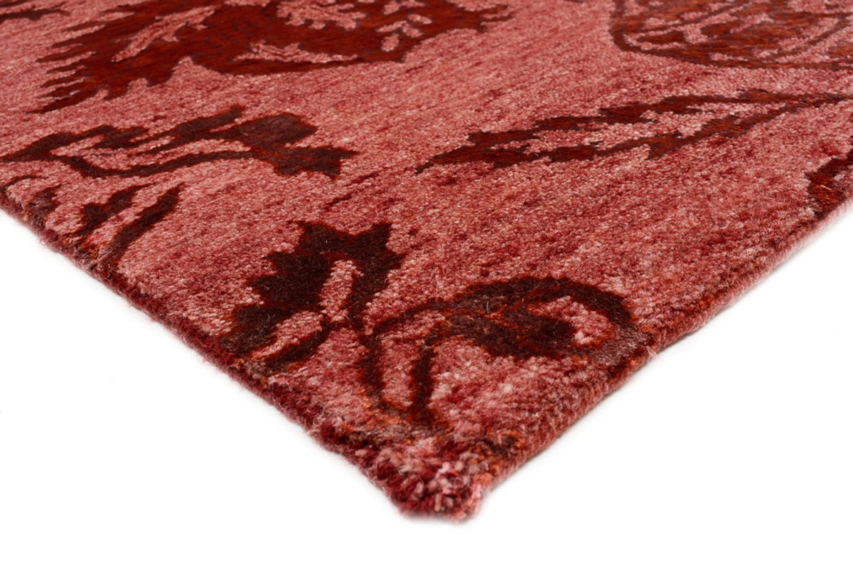 Designer Teppich - 238 x 171 cm - rot