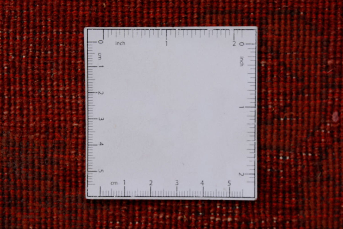 Designer Teppich - 238 x 171 cm - rot