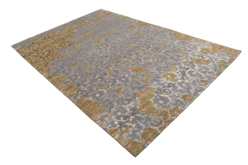 Designer Teppich - 273 x 182 cm - olivgrün