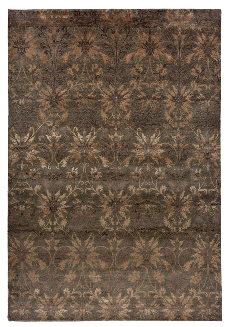 Designer Teppich - 302 x 204 cm - dunkelbraun