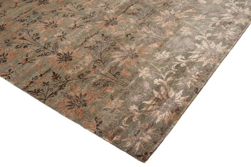 Designer Teppich - 302 x 204 cm - dunkelbraun